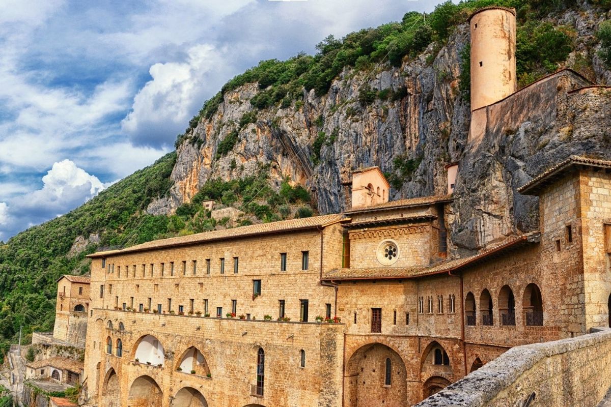 Panoramica della natura e dei monasteri di Subiaco
